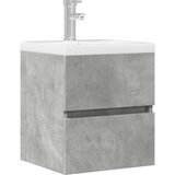 vidaXL Ormarić za umivaonik siva boja betona 41x38,5x45 cm drveni Cijene