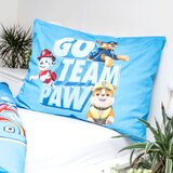 Jerry Fabrics Svetlo modra otroška bombažna posteljnina Paw Patrol, 140 x 200 cm | Shoptok.si