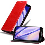 Cadorabo Ohišje, združljivo z Samsung Galaxy J6 2018 v rdeče jabolko - Zaščitni ovitek z magnetnim zapiranjem, stoječo funkcijo in režo za kartice, (20558051) | Shoptok.si