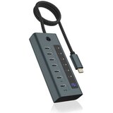 Icybox IB-HUB1457-C31 7-port hub interface USB 3.2 Type-C (IZLOŽBENI ARTIKL) | shoptok.hr