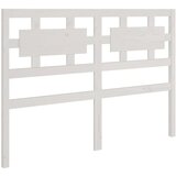  Posteljno vzglavje belo 165,5x4x100 cm trdna borovina, (20643628) | Shoptok.si