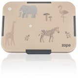 Zopa Lunch Box 1120 ml &amp;ndash; kutija za obrok s 3 pretinca Safari Slike