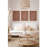 Wallity slika 3Dartsoho52, 3 dela, 33 x 48 cm | ePonuda.com