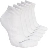 Skechers Športne nogavice 5pk Unisex 1/2 Terry Qtr Crew Bela Cene