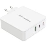 LC-Power LC-GAN-100 USB punjač 100 W 2x USB-C®, 1x USB-A Power Delivery 3.0 unutrašnje područje GaN, brzi punjač, USB po | Eponuda.ba