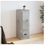  Visoka omarica betonsko siva 36x35,5x103,5 cm inženirski les | Shoptok.si