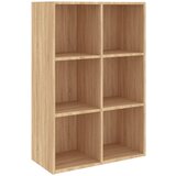 Maison Chic Knjižna omara - Knjižni regal sonoma hrast 66x30x98 cm iverna plošča, (21725548) Cene