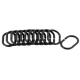 Tendance alke za zavesu set 12/1 4x6cm pp crna | ePonuda.com