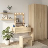  Toaletni stol Smeđa 60 x 40 x 70 cm Konstruirano drvo | shoptok.hr