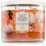 Bath & Body Works Sweet Cinnamon Pumpkin dišeča sveča 411 g | Shoptok.si