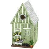 Esschert Design Zelena ptičja hišica Garden House Cene