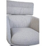 Dieter Knoll NASLANJAČ, kovina, tekstil siva, črna | Shoptok.si