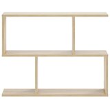  Zidna polica Hrast sonoma 72 x 17 x 55 5 cm prerađeno drvo - Hrast sonoma 2 odjeljka | shoptok.hr
