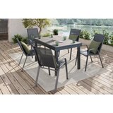 Ambia Garden VRTNA MIZA kovina, umetna masa antracit | Shoptok.si