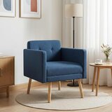  Ukrasna fotelja Plava Tkanina | shoptok.hr