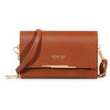 INF Elegantna torbica za telefon iz umetnega usnja za vsakodnevno uporabo Brown, (21872308) | Shoptok.si