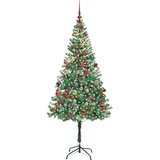 vidaXL Umjetno božićno drvce s stalakom Zelena 180 cm PVC i čelik | shoptok.hr