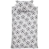 Catherine Lansfield Flanelna otroška posteljnina za otroško posteljico 120x150 cm Football Stars – Cene