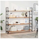vidaXL Plutajuće police 2 kom 120x30x2 cm Masivno drvo akacije s uljnim premazom - Uljni premaz 120 x 30 x 2 cm 2 1 | shoptok.hr