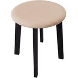  Tabure KUBE prečnik 36 cm crna/bež Cene