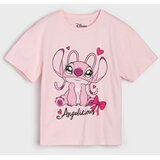 Sinsay Pamučna majica s printom Stitch | shoptok.hr