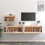 TV omarica 3 kosi trdna borovina, (20730090) | Shoptok.si