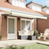  Retraktilna tenda krema 350 x 200 cm blago, (5000207208) | Shoptok.si
