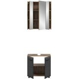 MID.YOU KOPALNICA črna, temni hrast | Shoptok.si