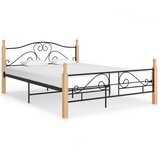 vidaXL Okvir za krevet crni metalni 140 x 200 cm Cijene