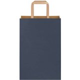  Papirnate vrećice 250 kom s ručkama plave 21x11x31 cm | shoptok.hr