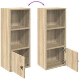 vidaXL Knjižna omara sonoma hrast 31x24x77 cm inženirski les | Shoptok.si
