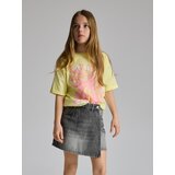 Reserved Suknja-hlače od trapera - svijetlo siva | shoptok.hr