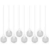  Trio - Visilica na sajli MELA 9xE14/25W/230V bela | Eponuda.com