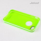 Jekod silikonski ovitek Apple iPhone 6 (4,7") TPU/T prozorno zelen z okvirjem + Zaščitna folija | Shoptok.si