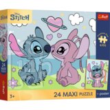 Trefl Maxi Puzzle Premium Plus – Lilo & Stich, 24 kosov - 1 k. Cene