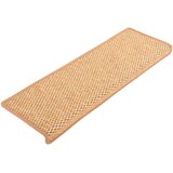  Samolepilne preproge za stopnice sisal 15 kosov 65x21x4 oranžne, (20753272) | Shoptok.si
