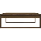  Stolić za kavu boja hrasta 100x100x35 cm od konstruiranog drva | shoptok.hr