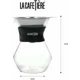 Kitchen Craft Vrč za kavo iz borosilikatnega stekla s filtrom iz nerjavečega jekla 0,4 l La Cafetiere - Kitchen Craft