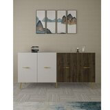 Hanah home komoda loop KB150 white walnut