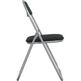  Zložljiva stolica 2 pcs Črna in siva 48 x 43,5 x 81 cm, (5000296794) | Shoptok.si