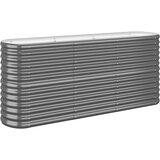 Povišena vrtna gredica od pocinčanog čelika 152 x 40 x 68 cm antracit | shoptok.hr