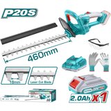 Total Akumulatorske škare za živicu 2800spm /460mm /P20S (SET Baterija 1x2Ah, Punjač) (THTLI20461) | shoptok.hr