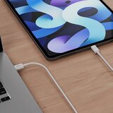ALLITY kabel AUC-03 USB-C - USB-C 1.0 m 60W BELO Slike