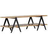  Stolić za kavu od masivnog obnovljenog drva 115 x 60 x 40 cm | Eponuda.com