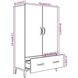  Visoka komoda boja hrasta sonome 70x31x115 cm konstruirano drvo | shoptok.hr
