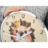  Otroška stenska ura Lev s krono | Shoptok.si