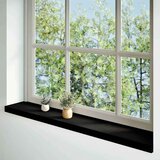  Prozorske klupice 2 kom tamnosmeđe 140x20x2 cm masivne hrast | shoptok.hr