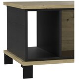MID.YOU Klubska Miza Trondheim, Barva Hrasta, Črna | Shoptok.si