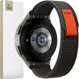 TECH-PROTECT najlon pašček za samsung galaxy watch 4 5 6 7 fe črno oranžen, (21969353) | Shoptok.si