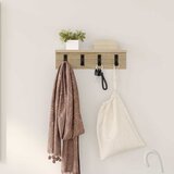  Vješalica za kapute na zidu Sonoma hrast 40 x 10,5 x 10,5 cm | shoptok.hr